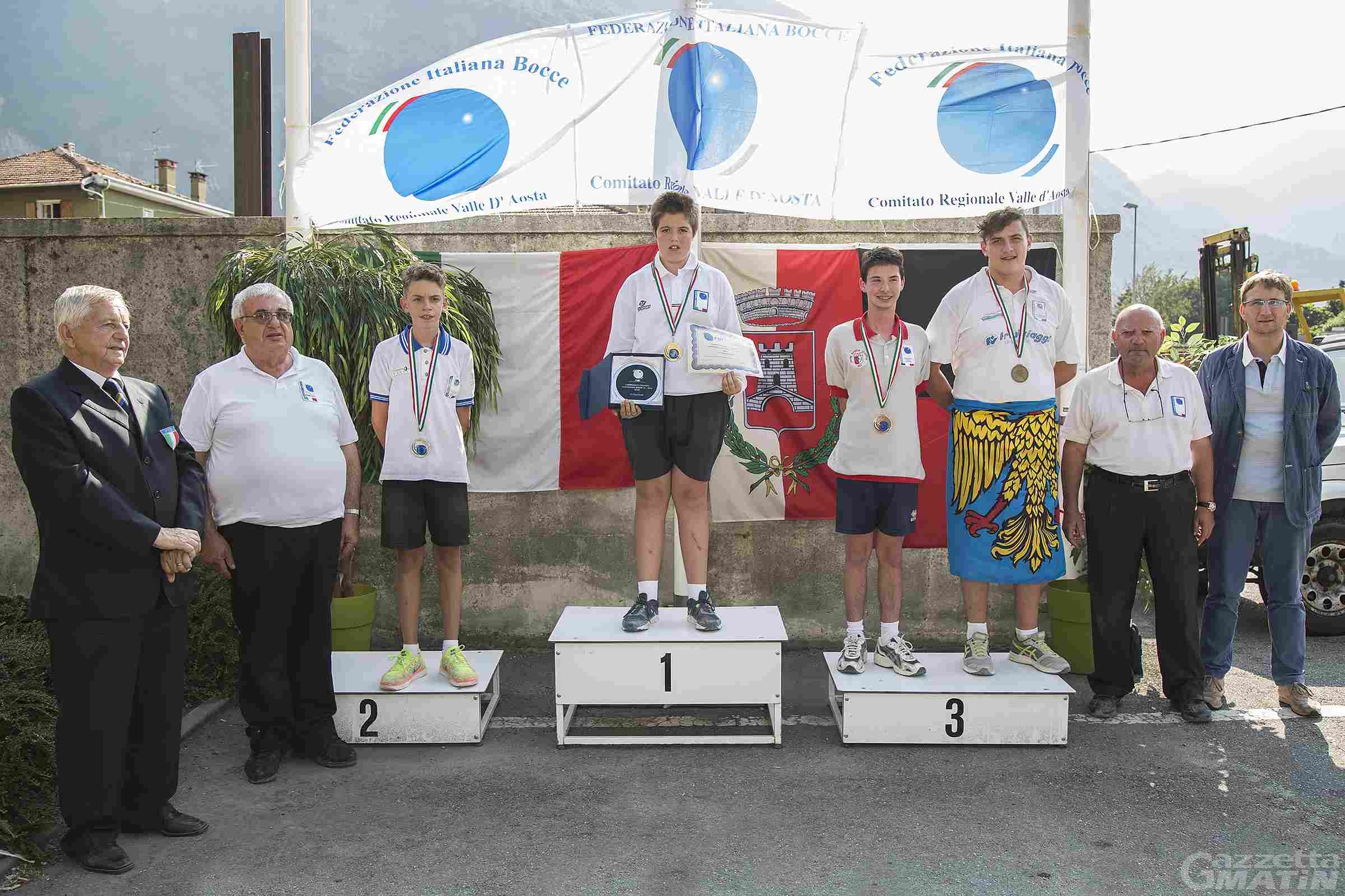Bocce: Macario campione italiano individuale Under 15 Bocce: Macario campione italiano individuale Under 15