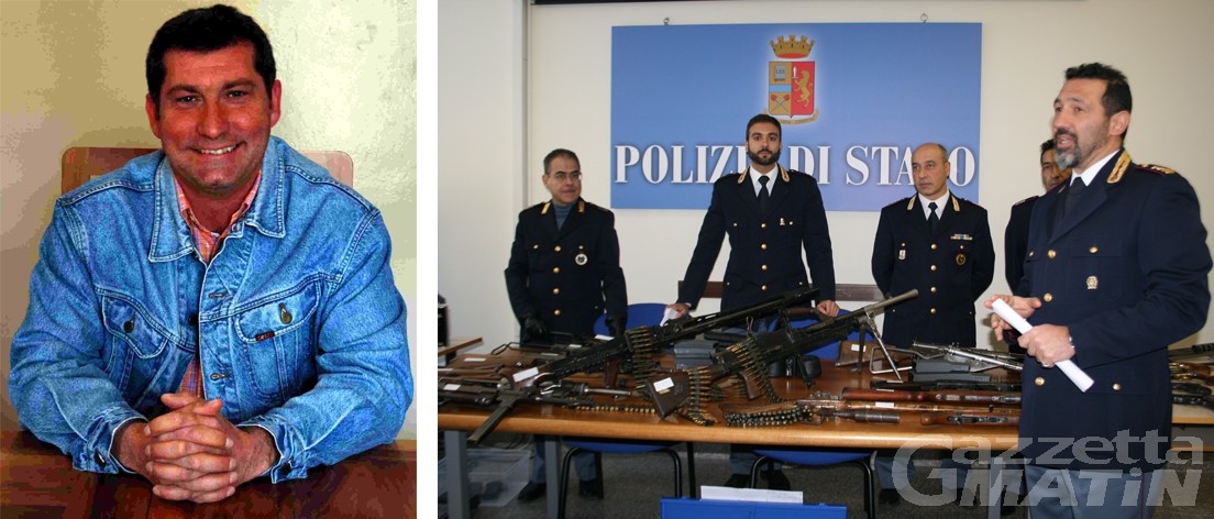 Arsenale di armi da guerra in garage: arrestato il vice sindaco di Champdepraz Arsenale di armi da guerra in garage: arrestato il vice sindaco di Champdepraz