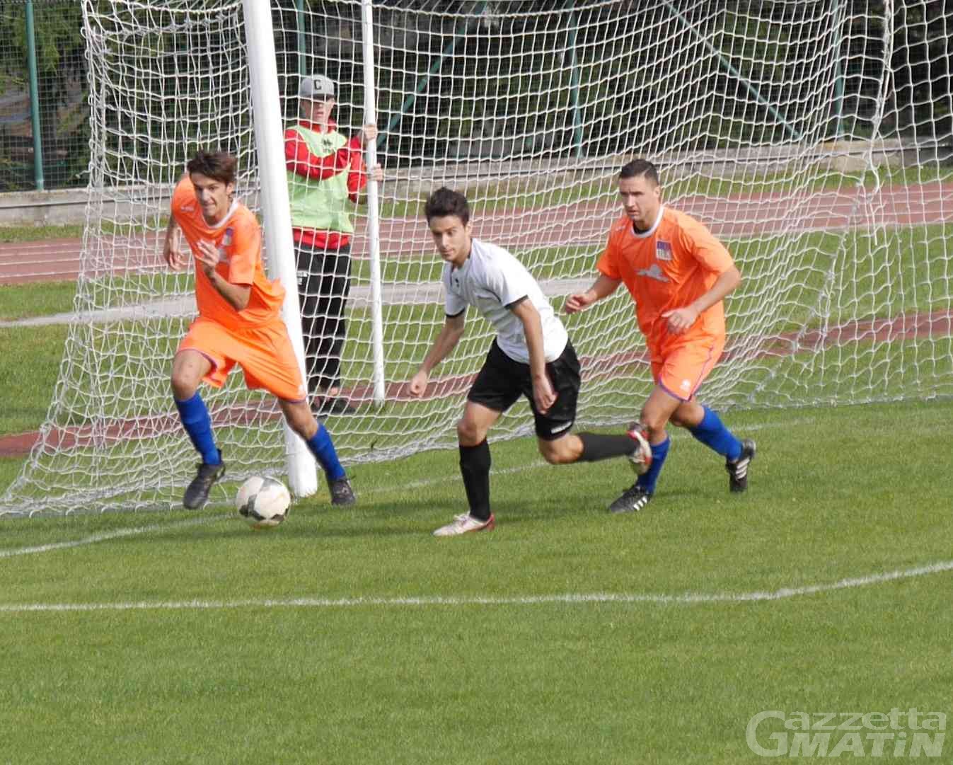 Calcio: una doppietta di Turato fa felice l’Aygreville Calcio: una doppietta di Turato fa felice l’Aygreville