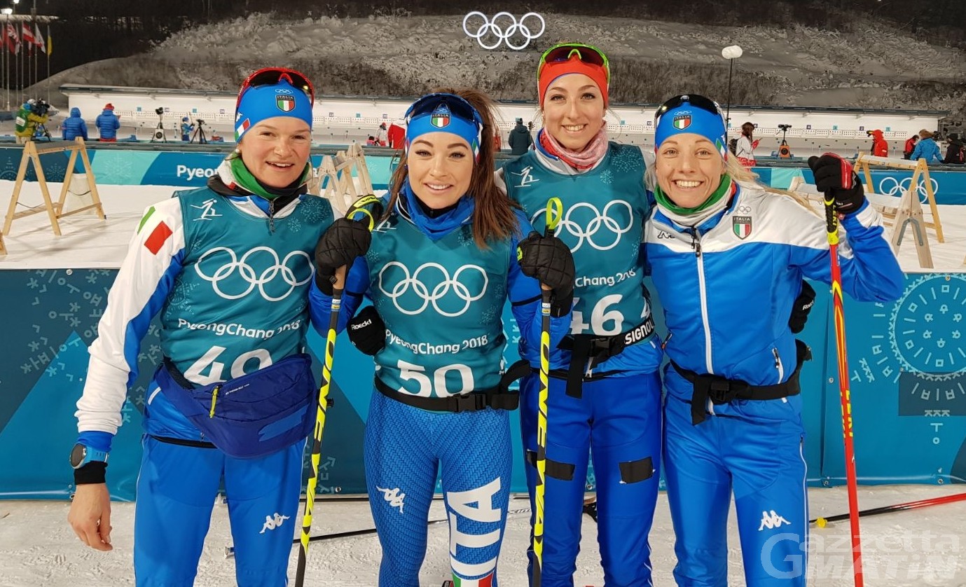 Olimpiadi: tre errori frenano Nicole Gontier nella sprint Olimpiadi: tre errori frenano Nicole Gontier nella sprint