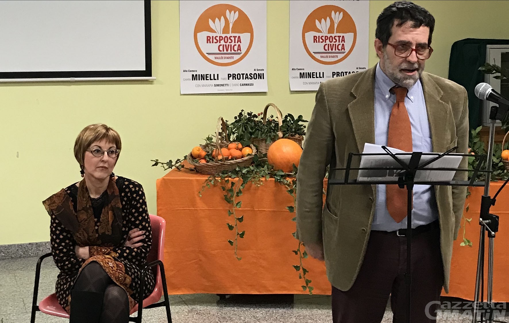 Risposta Civica: Protasoni-Minelli «siamo alternativa ai partiti» Risposta Civica: Protasoni-Minelli «siamo alternativa ai partiti»
