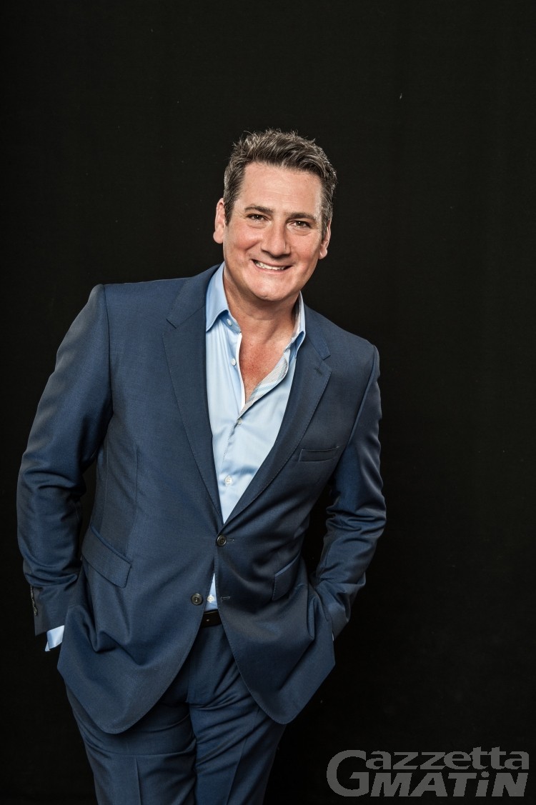 Courmayeur, l’ex Spandau Tony Hadley al Super G Courmayeur, l’ex Spandau Tony Hadley al Super G
