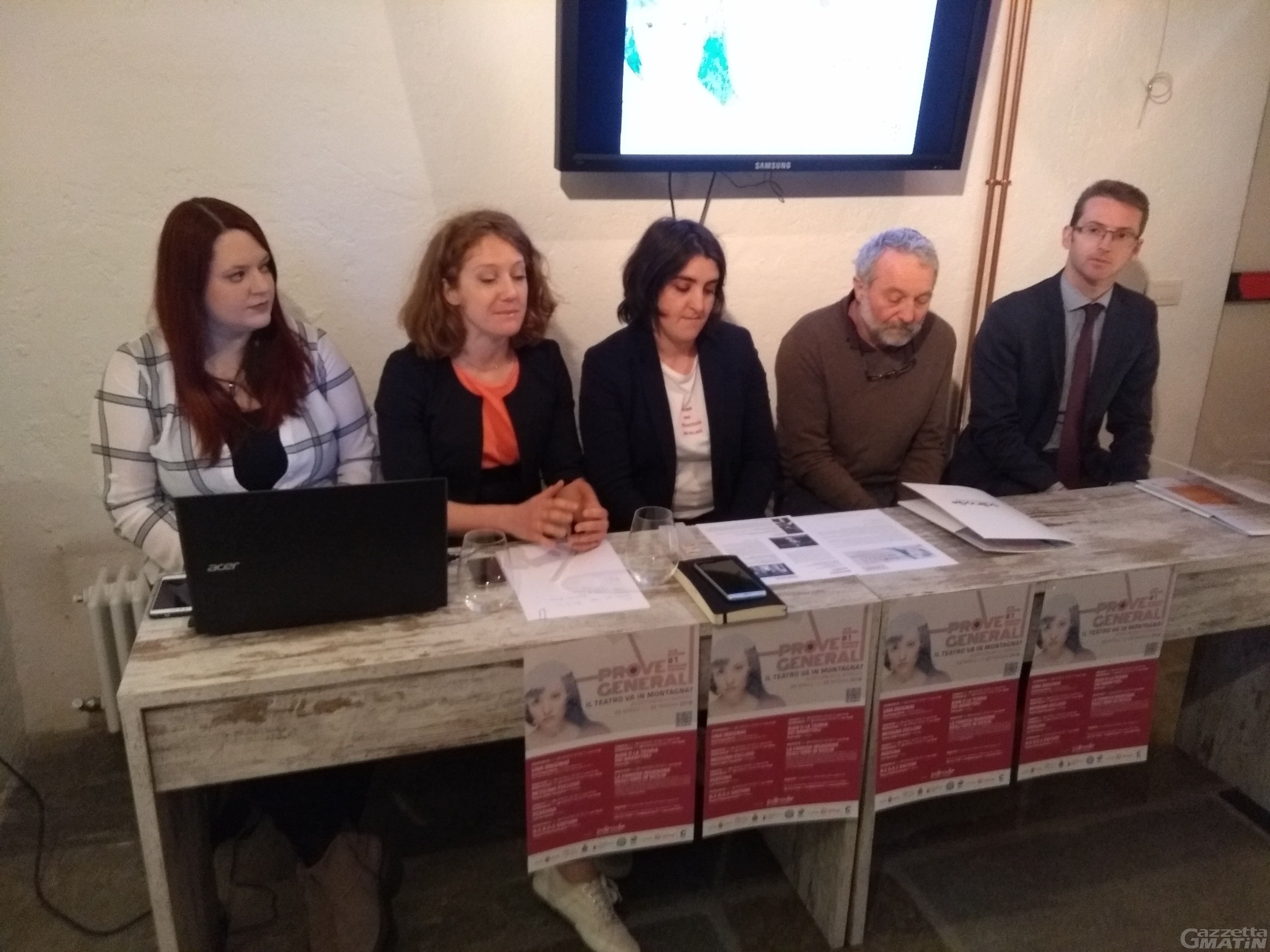 «Prove generali», a Morgex un mese di teatro «Prove generali», a Morgex un mese di teatro
