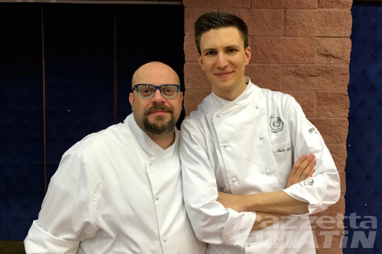 Andrea Alfieri e Paolo Griffa: chef di talento per la nuova stagione del Grand Hotel Royal & Golf di Courmayeur Andrea Alfieri e Paolo Griffa: chef di talento per la nuova stagione del Grand Hotel Royal & Golf di Courmayeur