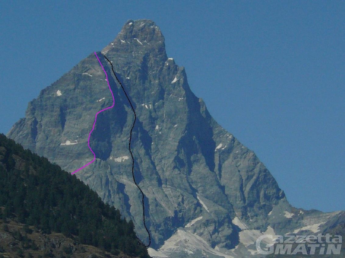 Tragedia sul Cervino: alpinista ucraina muore colpita da un fulmine Tragedia sul Cervino: alpinista ucraina muore colpita da un fulmine