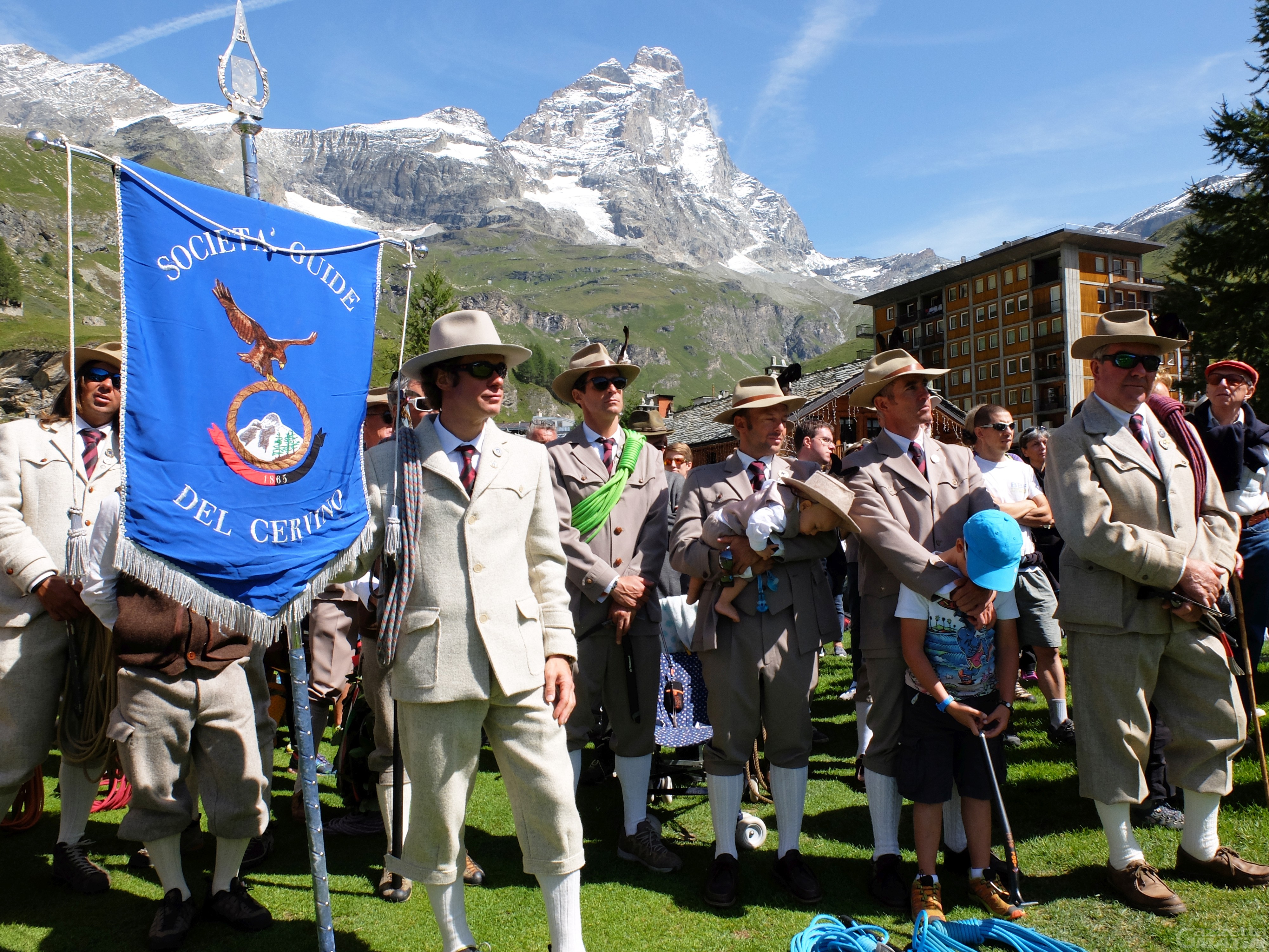 A Ferragosto festa delle Guide alpine valdostane A Ferragosto festa delle Guide alpine valdostane