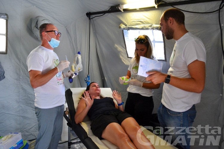 Mille visite al Campus Salute, troppe taglie XL Mille visite al Campus Salute, troppe taglie XL