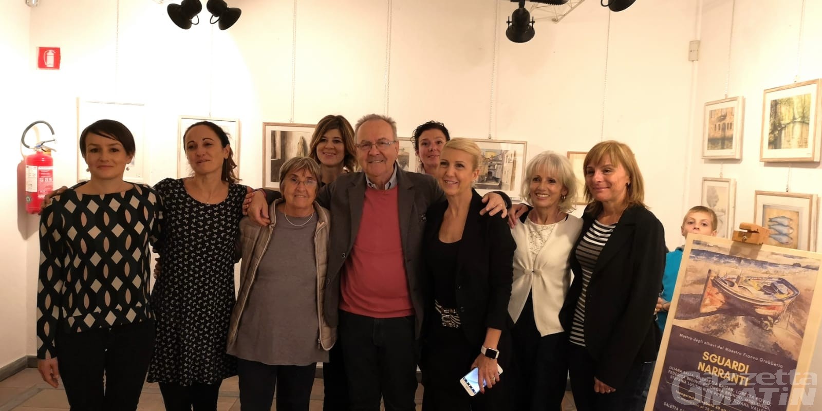 Mostre: gli allievi di Grobberio nella saletta di via Xavier de Maistre ad Aosta Mostre: gli allievi di Grobberio nella saletta di via Xavier de Maistre ad Aosta