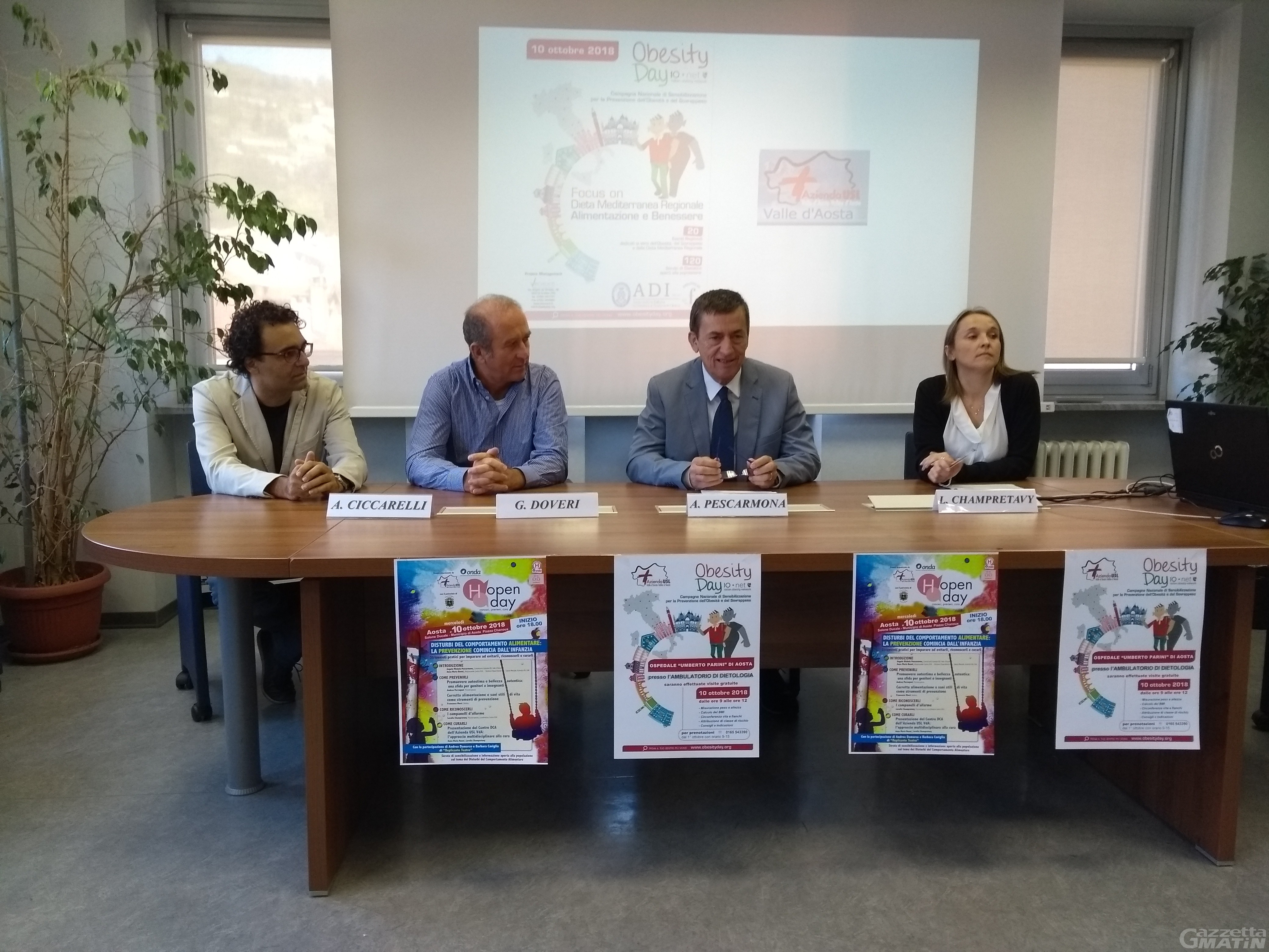 Sanità: l’Open day e l’Obesity day il 10 ottobre Sanità: l’Open day e l’Obesity day il 10 ottobre