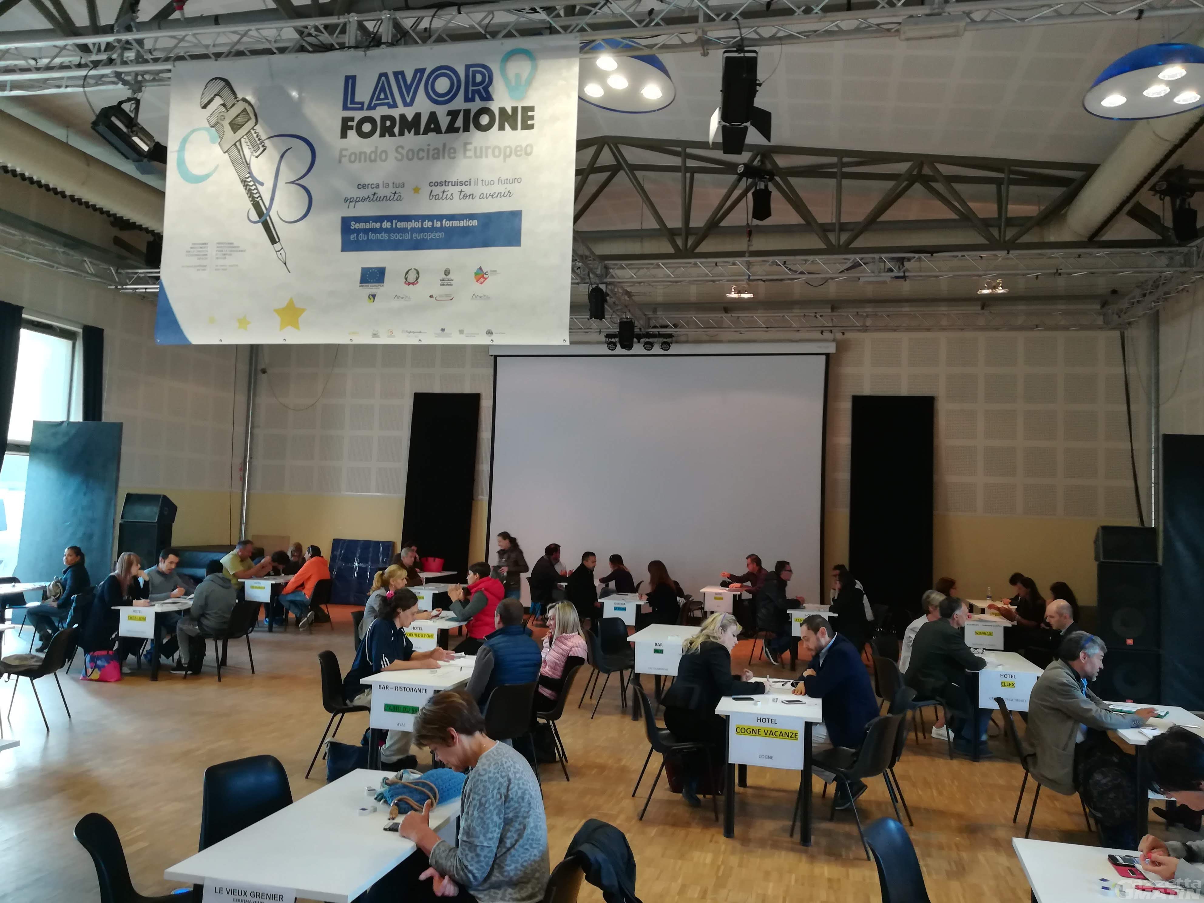 Lavoro: in 600 alla Semaine de l’emploi Lavoro: in 600 alla Semaine de l’emploi
