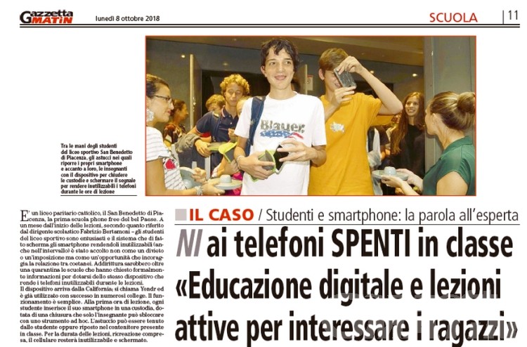 Scuola e smartphone, la parola all’esperta Scuola e smartphone, la parola all’esperta