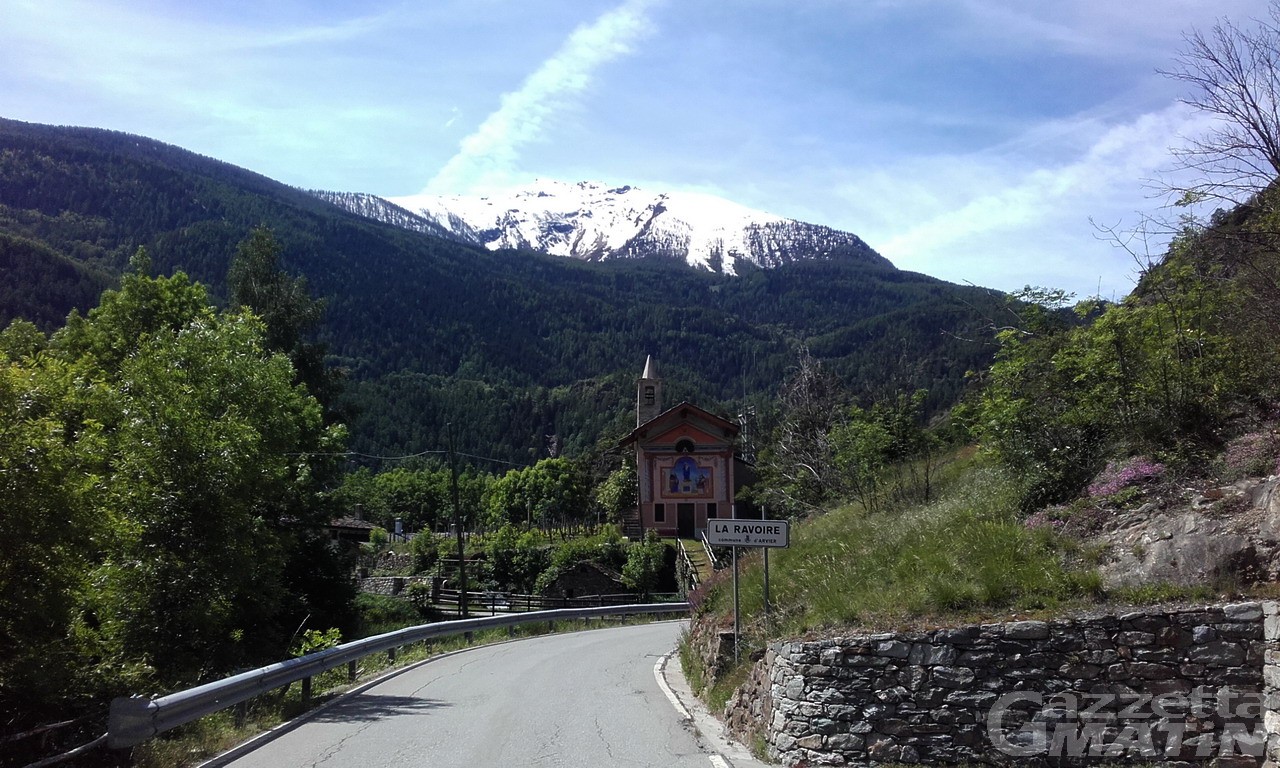 Maltempo VdA: Valgrisenche isolata a causa di una frana Maltempo VdA: Valgrisenche isolata a causa di una frana