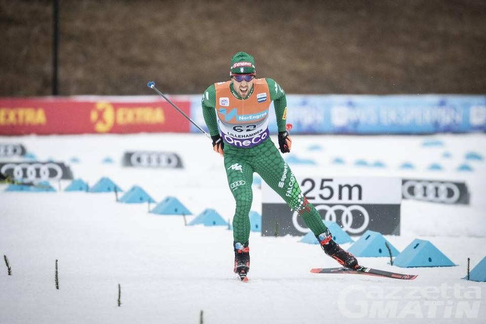 Fondo: Federico Pellegrino secondo nella sprint di Davos Fondo: Federico Pellegrino secondo nella sprint di Davos
