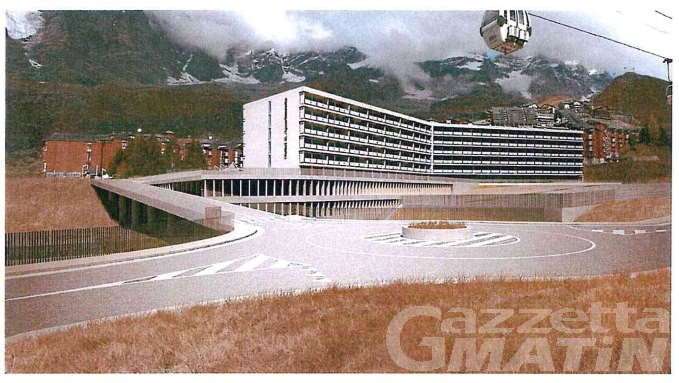 Valtournenche: a Breuil Cervinia scatenati contro il nuovo mega hôtel Valtournenche: a Breuil Cervinia scatenati contro il nuovo mega hôtel