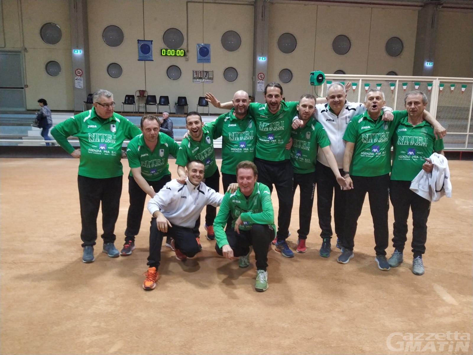 Bocce: la Contoz Nitri vola in serie A1 Bocce: la Contoz Nitri vola in serie A1