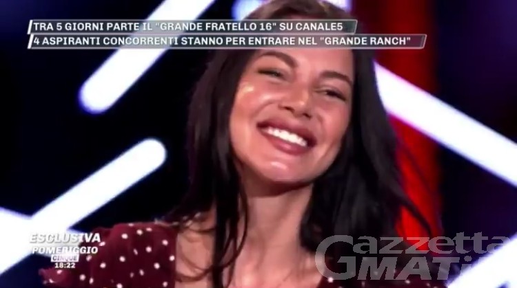 Grande Fratello, la valdostana Audrey Chabloz in nomination Grande Fratello, la valdostana Audrey Chabloz in nomination
