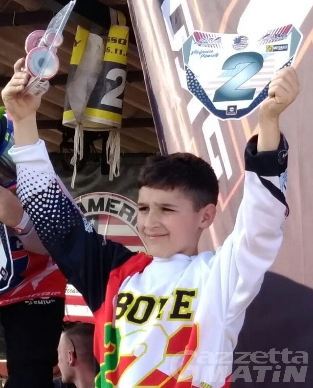 Motocross: Vincenzo Bove secondo a Villafranca Motocross: Vincenzo Bove secondo a Villafranca