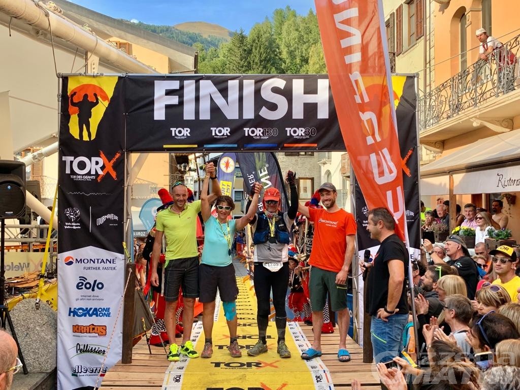 Tor des Géants: arrivati a Courmayeur gli ultimi due giganti Tor des Géants: arrivati a Courmayeur gli ultimi due giganti