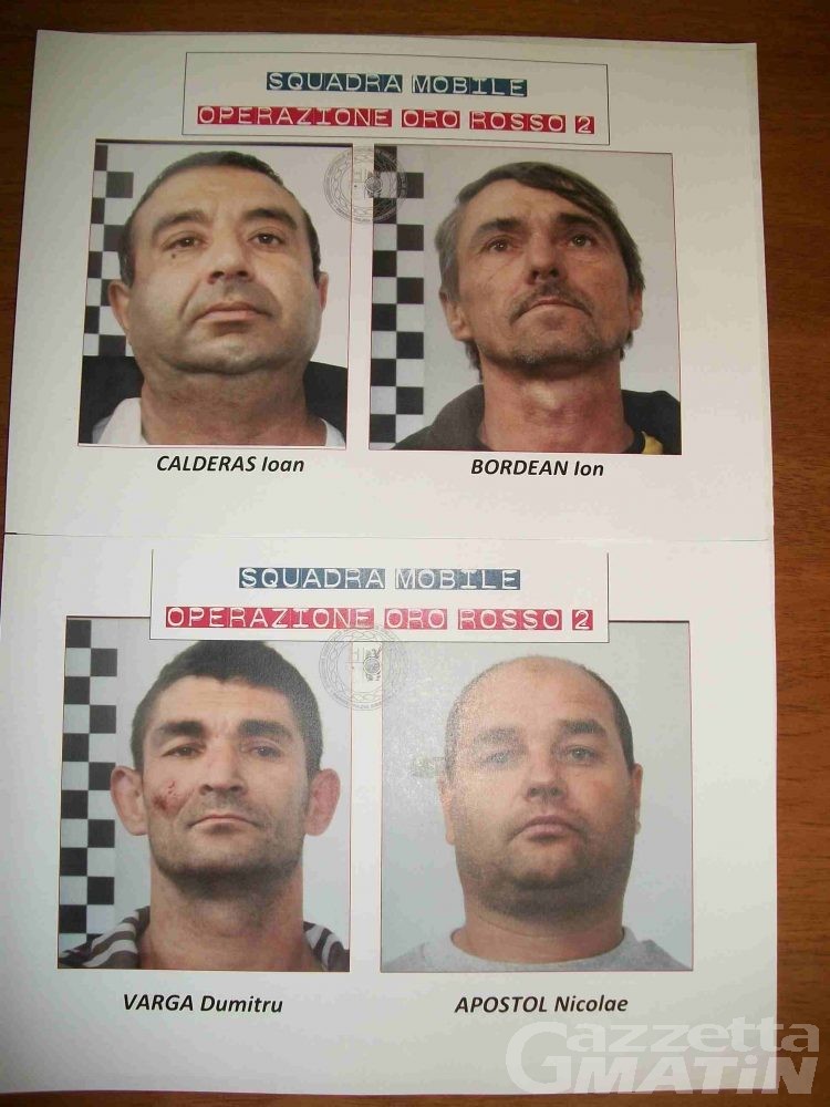 Maxi furto di rame a Pila: chiedono scusa, patteggiano la pena e vengono scarcerati i 5 rumeni arrestati il 18 ottobre