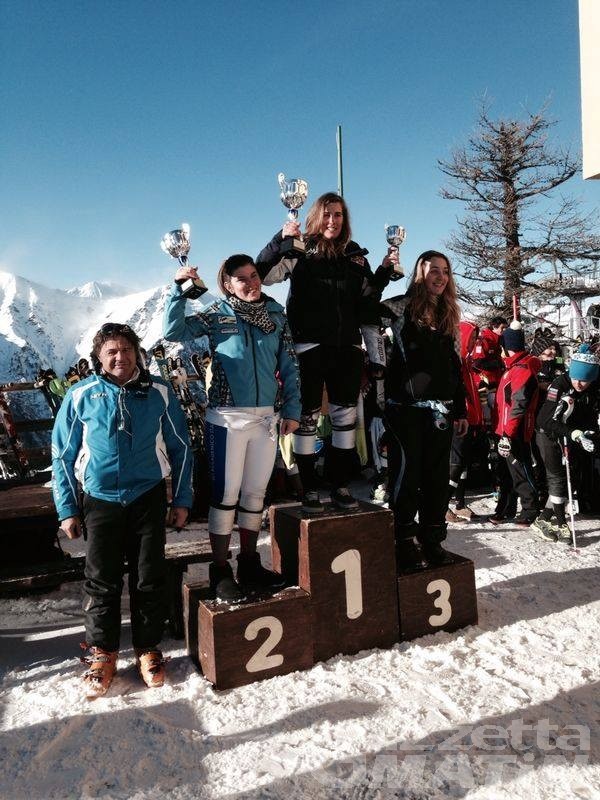 Sci alpino: Chiara Albora seconda Aspiranti a Prali