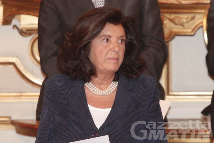 Il ministro della Giustizia, Paola Severino, a Courmayeur