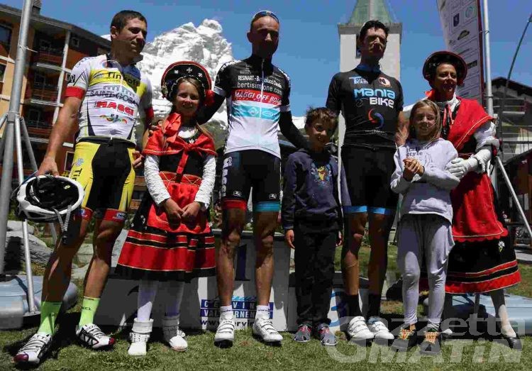 Ciclismo: Falzarano, Eskov, Cappiello e Palombo inaugurano la Cervino Cycling Marathon