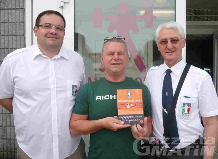 Pesistica: Andrea Movio ufficiale di gara federale
