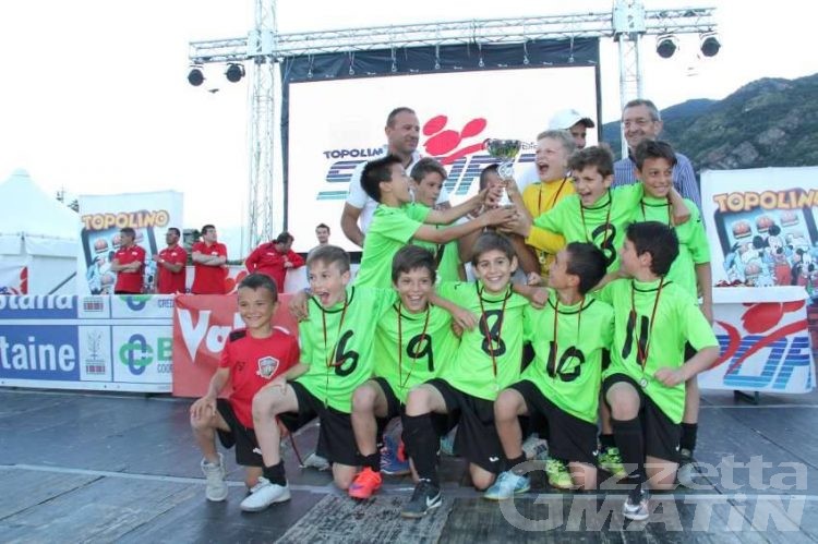 Calcio giovanile: l’Aosta 511 vince il Topolino