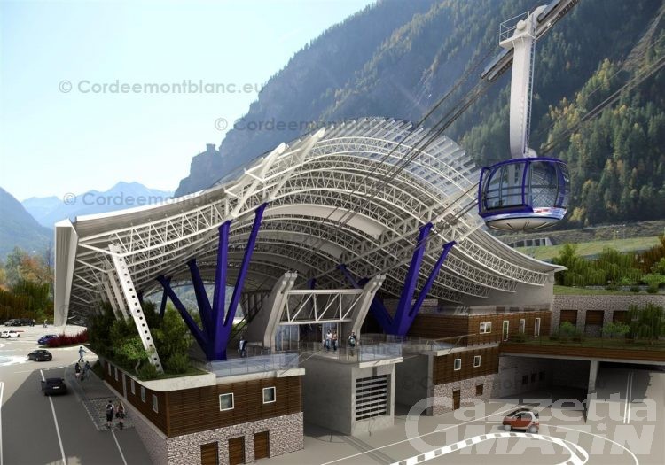 Nuova funivia del Monte Bianco, confermata l’apertura per il 2015
