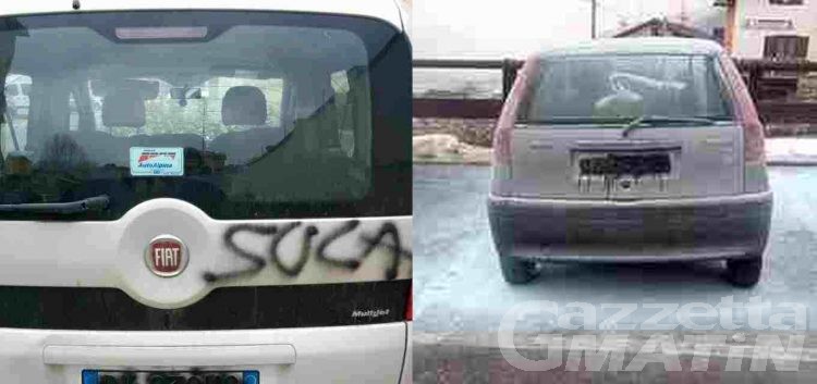 Vandali per noia; danneggiano otto auto con vernice spray nera, tre ragazzi denunciati