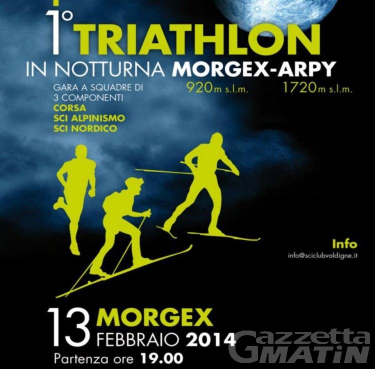 Il maltempo costringe al rinvio il Triathlon Morgex-Arpy