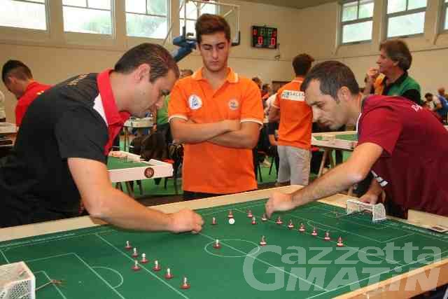 Calcio tavolo: quarti di finale fatali a Filippella