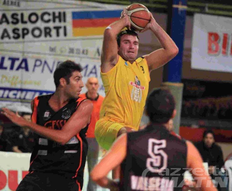 Basket: la Moretti Zero perde a Fossano