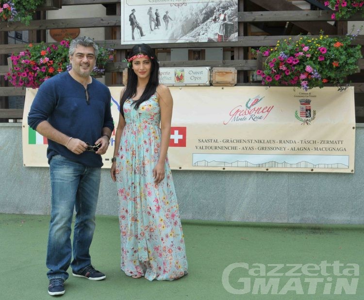 Cinema: due star dall’India a Gressoney