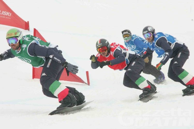 Snowboardcross: Brutto e Visintin campioni italiani