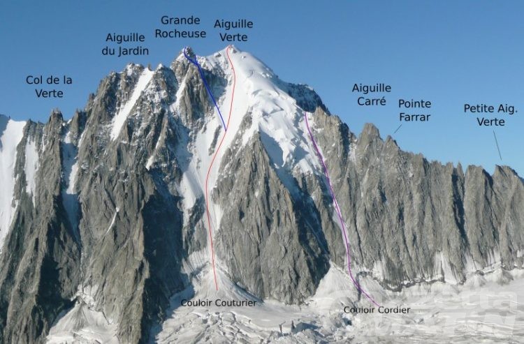 Alpinista francese dispersa da tre giorni sul massiccio del Monte Bianco