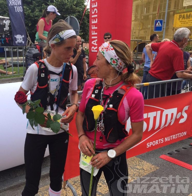 Trail: Francesca Canepa sorride in Svizzera