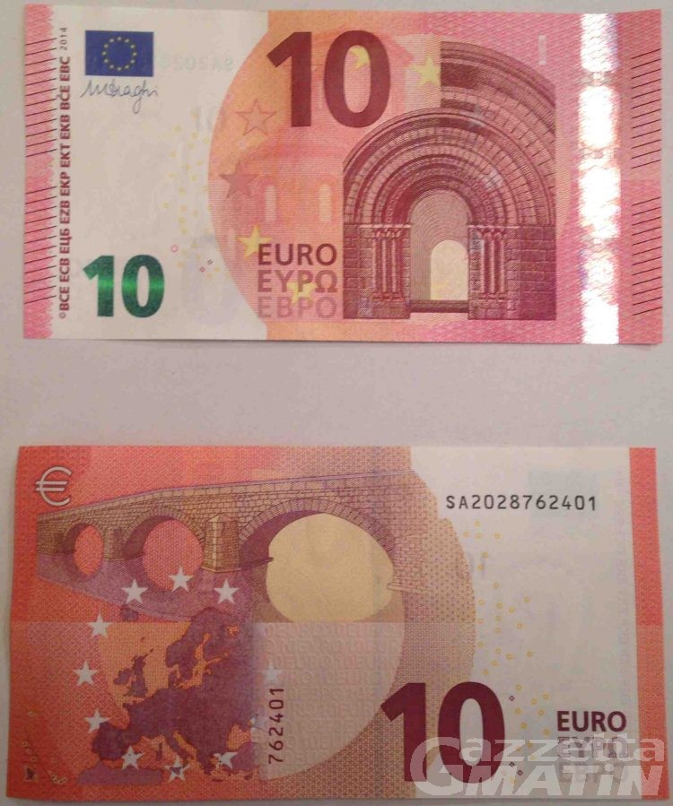 Soldi, da martedì 23 settembre i nuovi 10 euro