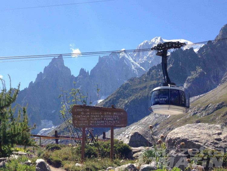 Ambiente: SkyWay Monte Bianco vuole essere green e lancia “Save the Glacier”