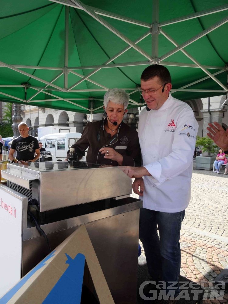 Enogastronomia: alta cucina in piazza Chanoux ad Aosta