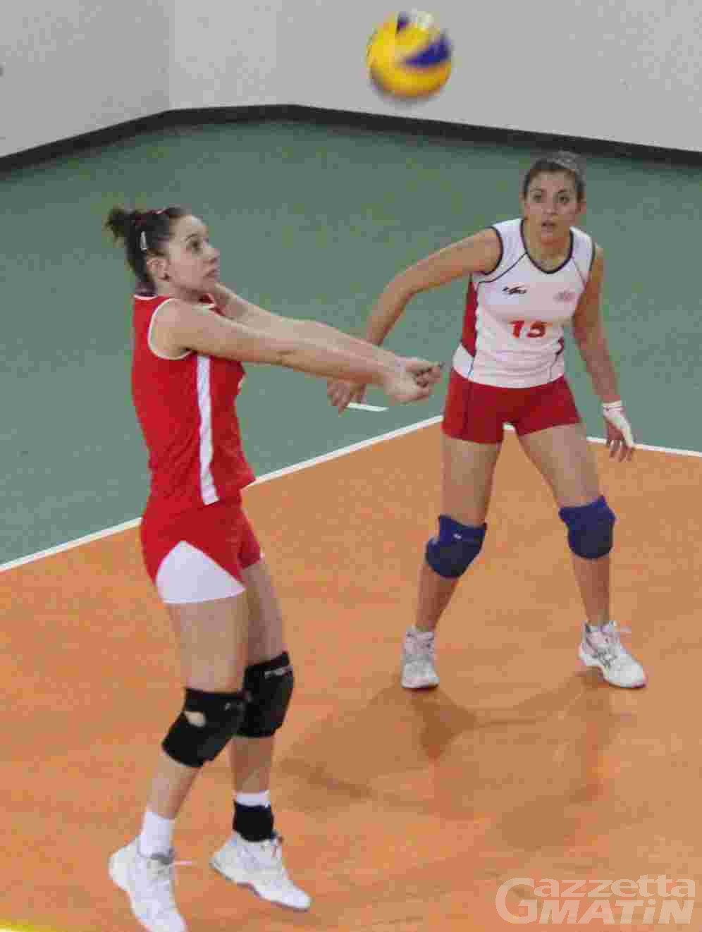 Volley: due punti d’oro per la Cogne A.S.