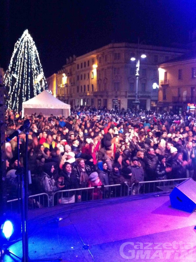 Aosta: il Capodanno in piazza Chanoux si farà