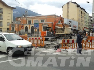 Aosta: un mese di disagi nella zona ovest per lavori teleriscaldamento