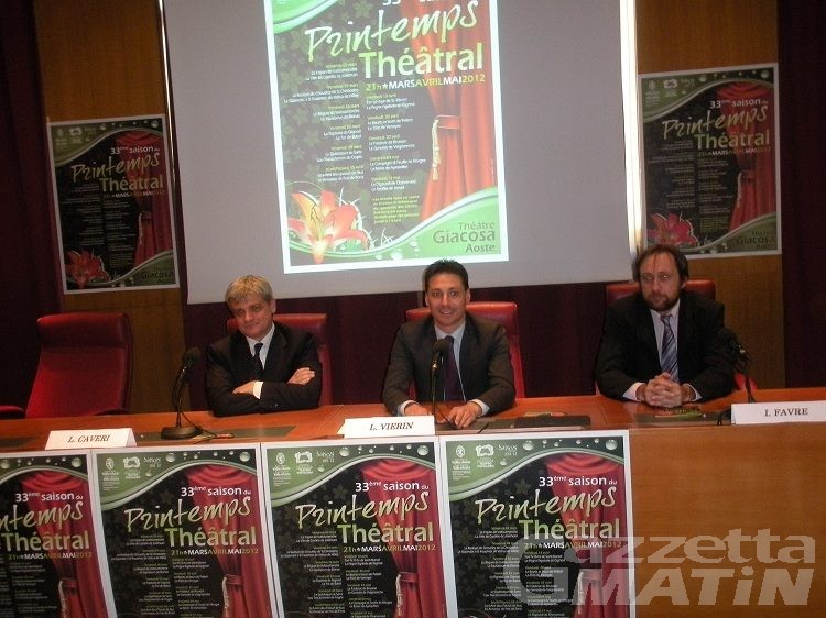 Debutta il 2 marzo la stagione di teatro popolare Printemps Théatral