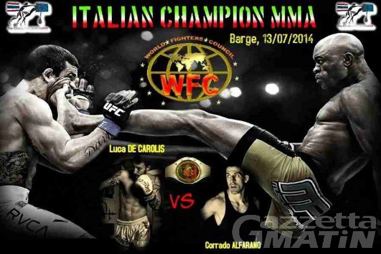Arti marziali: De Carolis sfida Alfarano per il titolo italiano delle M.M.A.