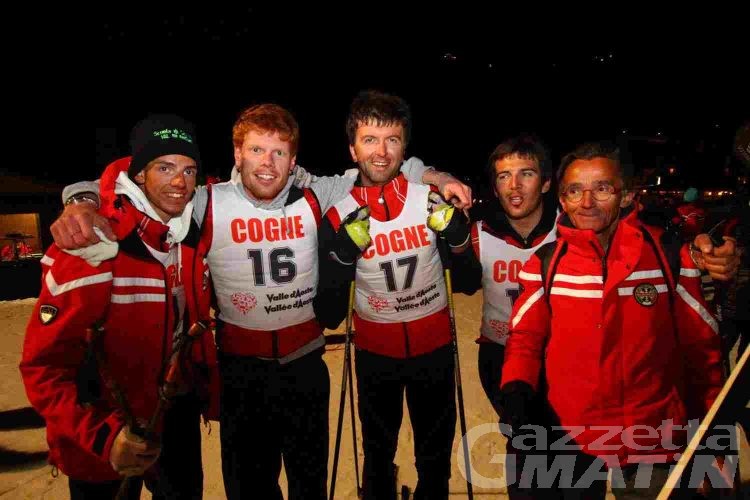 Maestri di sci: Pellissier e Chuc campioni regionali nella notturna di Cogne