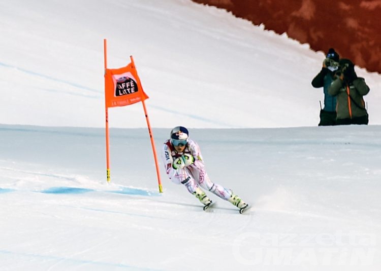 Sci alpino: Lindsey Vonn prima nelle prove