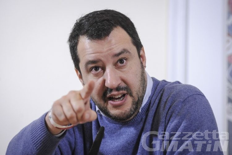 Fiducia a Conte, Salvini: «Union più attaccata alla poltrona che all’autonomia»
