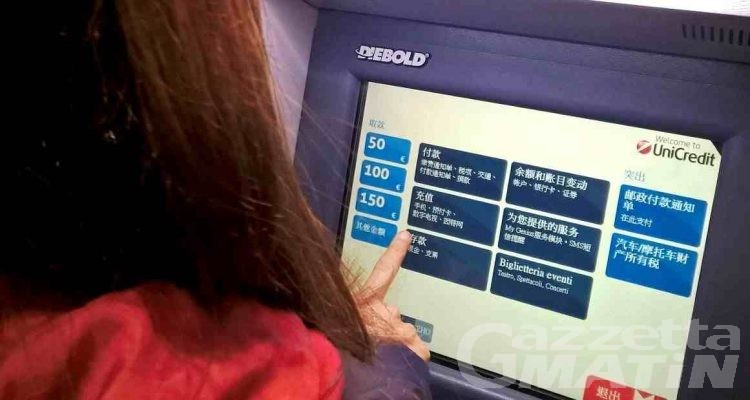 BancoSmart, gli sportelli UniCredit parlano cinese