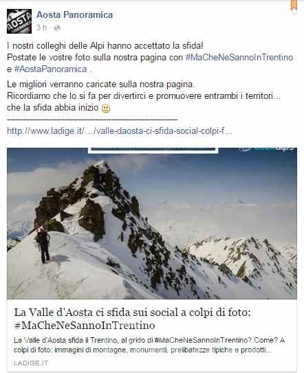 Fotografia, il Trentino raccoglie la sfida valdostana